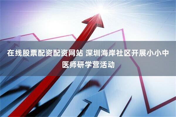 在线股票配资配资网站 深圳海岸社区开展小小中医师研学营活动